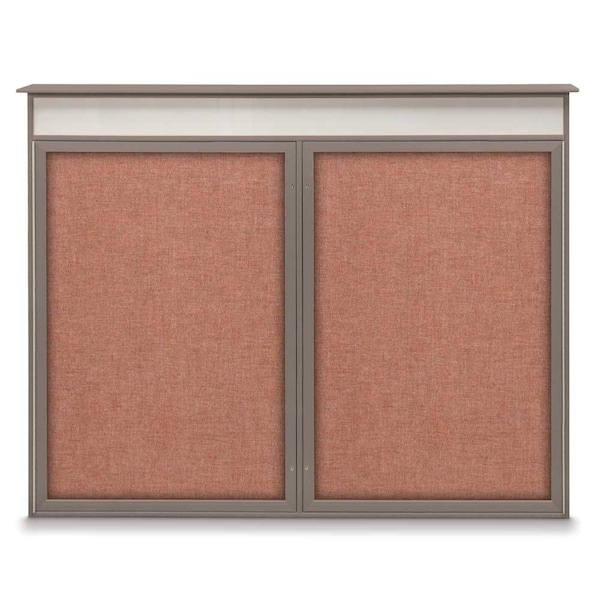 Single Door Enclosed Indoor Letterboard